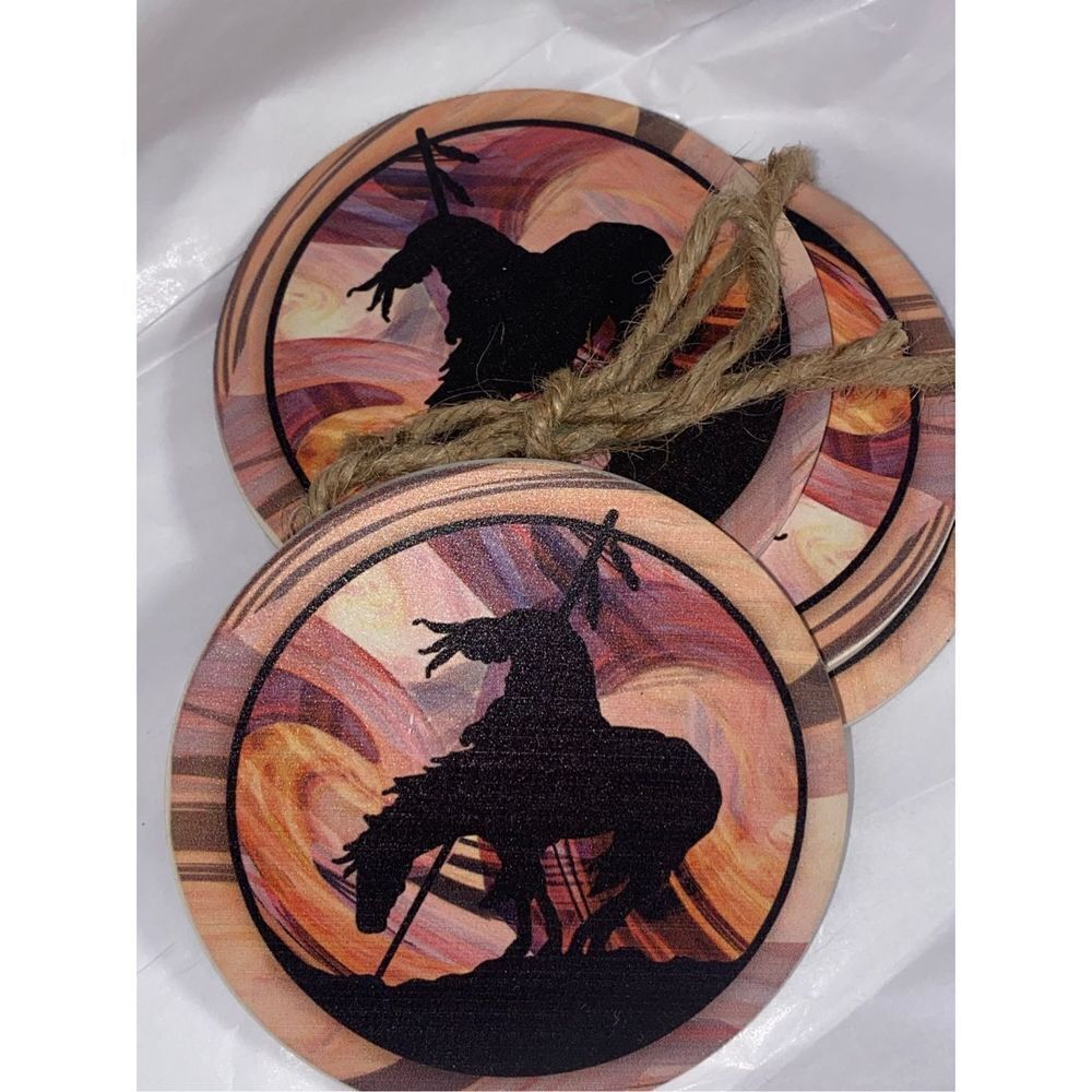 ThirstyStone Sandstone Coaster set